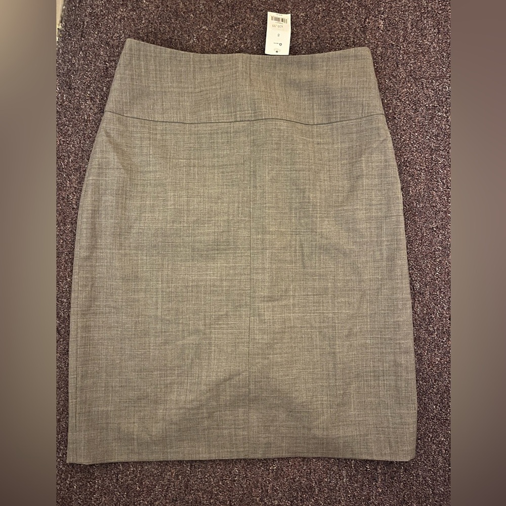 Banana Republic Gray Pencil Skirt